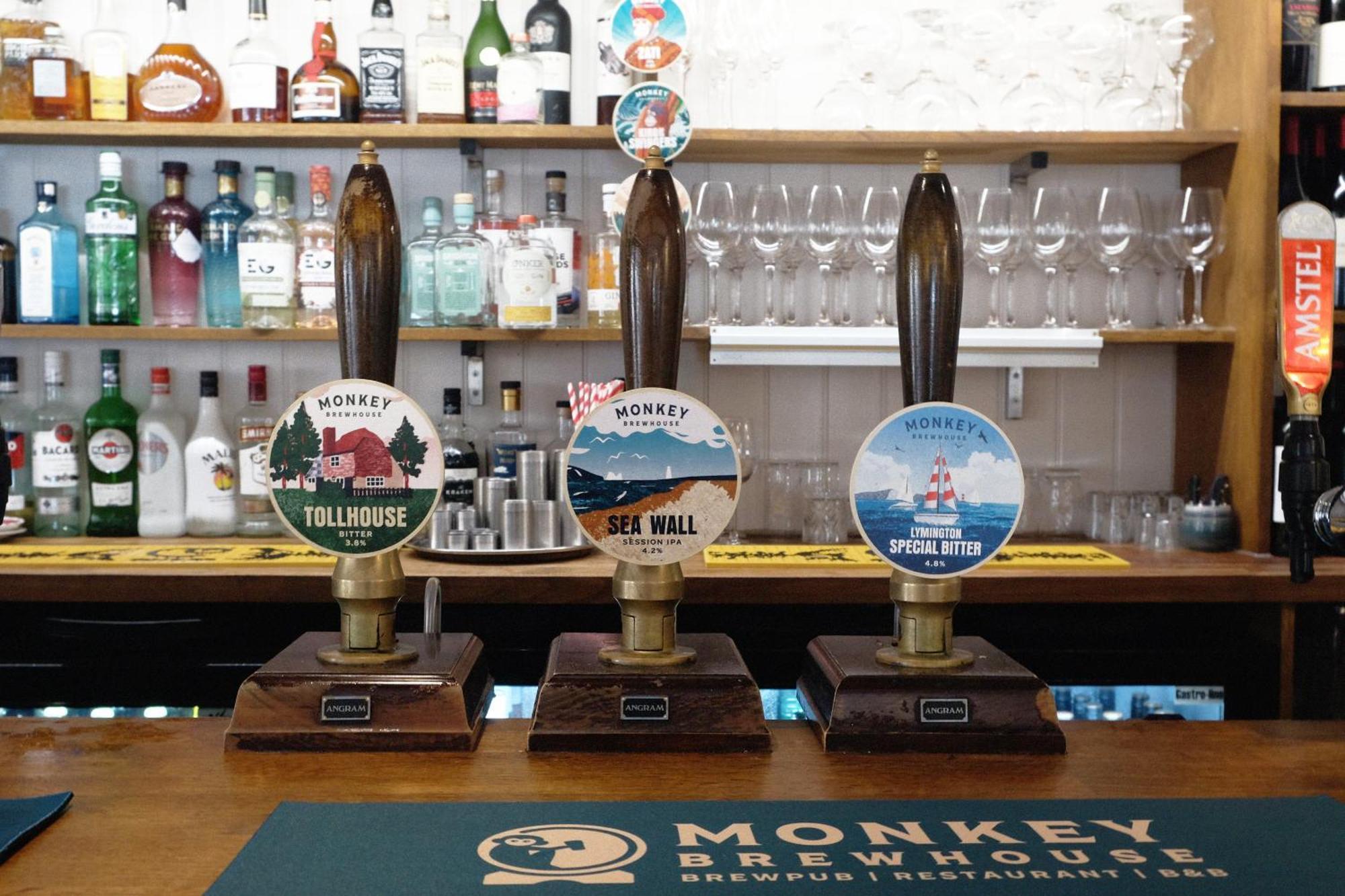 Monkey Brewhouse Otel Lymington Dış mekan fotoğraf